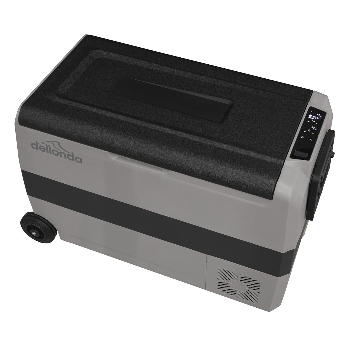 Dellonda DL132 Dellonda Portable Fridge Freezer/Cool Box with LED Display & AC/DC 230V Adaptor 50L