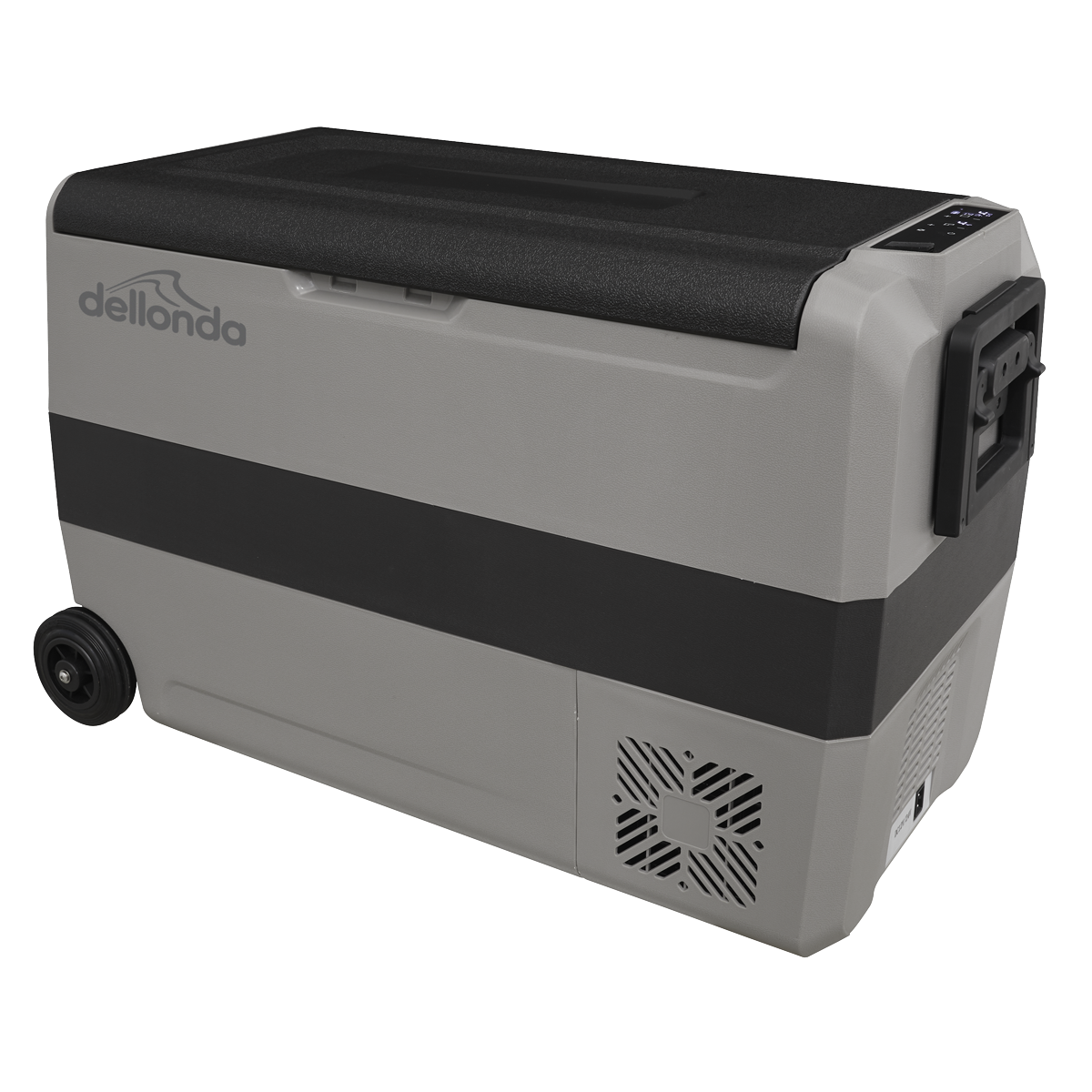 Dellonda DL132 Dellonda Portable Fridge Freezer/Cool Box with LED Display & AC/DC 230V Adaptor 50L