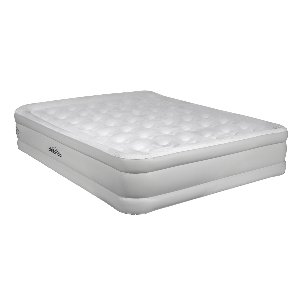 Dellonda DL145 Dellonda Raised Air Bed with Removable Electric Pump & Storage Bag - Queen