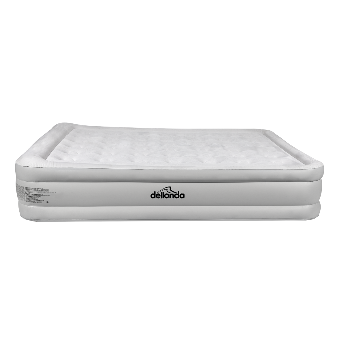 Dellonda DL145 Dellonda Raised Air Bed with Removable Electric Pump & Storage Bag - Queen