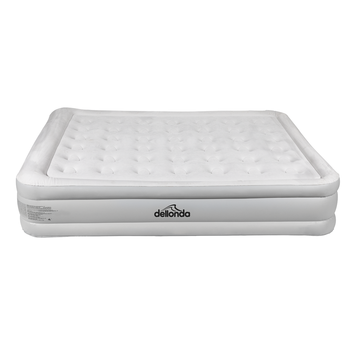 Dellonda DL145 Dellonda Raised Air Bed with Removable Electric Pump & Storage Bag - Queen