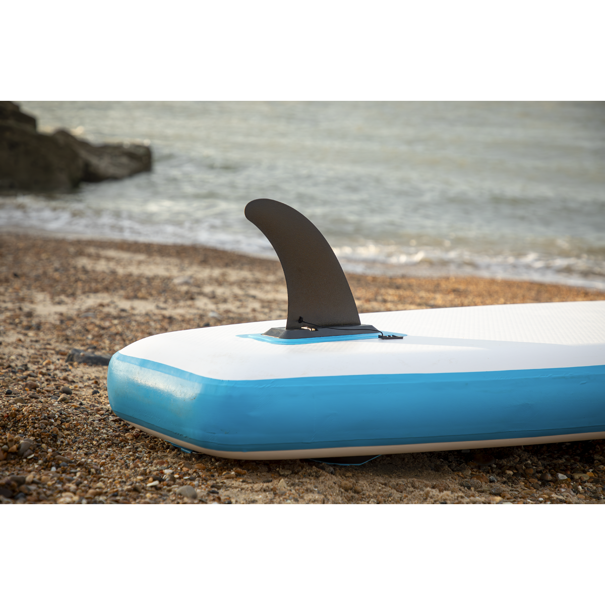 Dellonda DL152 Dellonda Inflatable Stand-Up Paddle Board 10'6" - Light Blue/White