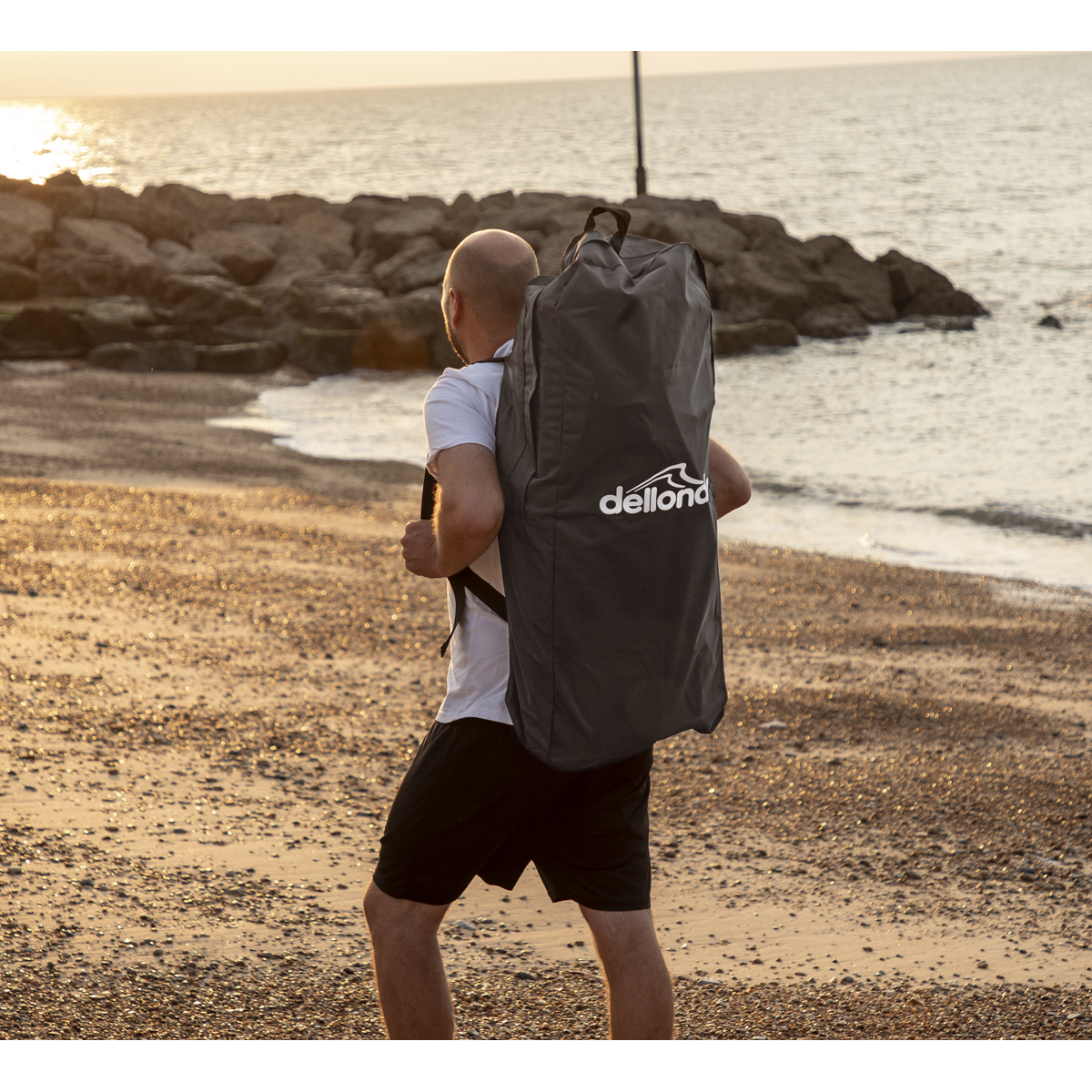 Dellonda DL153 Dellonda Inflatable Stand-Up Paddle Board 10'2" - Dark Blue