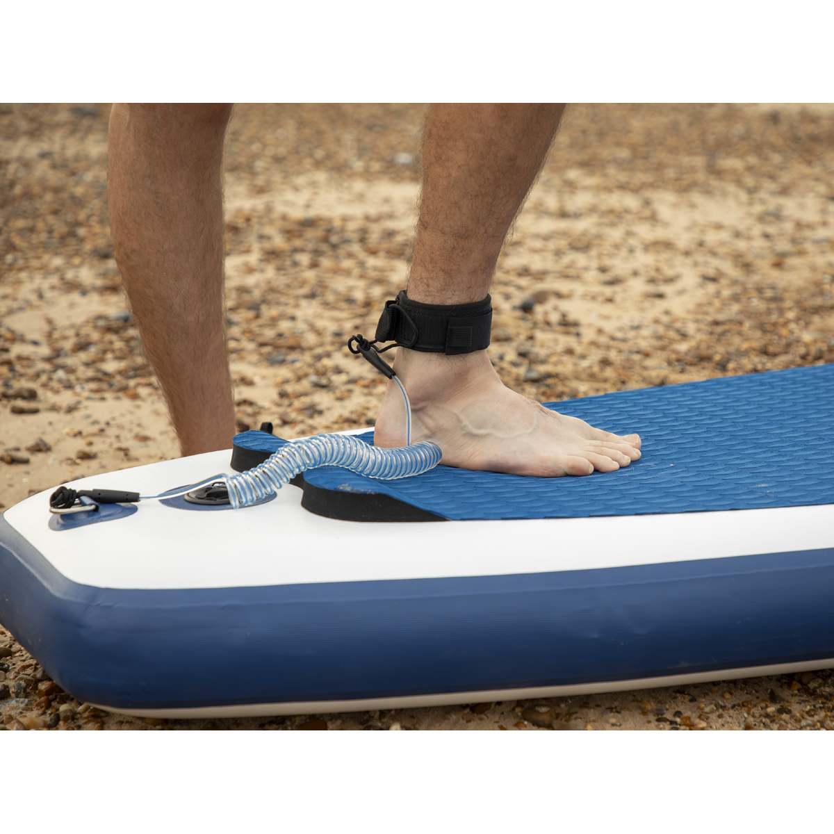 Dellonda DL153 Dellonda Inflatable Stand-Up Paddle Board 10'2" - Dark Blue/White