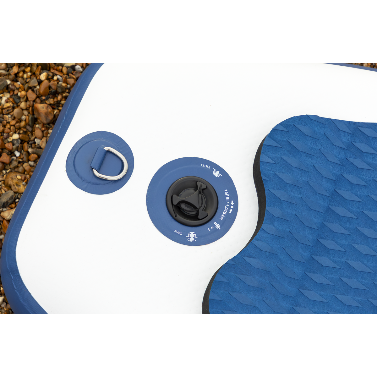 Dellonda DL153 Dellonda Inflatable Stand-Up Paddle Board 10'2" - Dark Blue/White