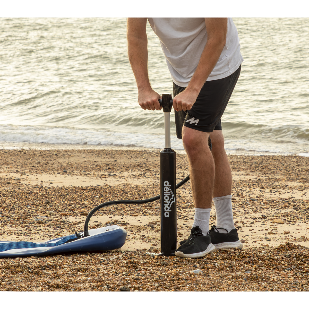 Dellonda DL153 Dellonda Inflatable Stand-Up Paddle Board 10'2" - Dark Blue/White