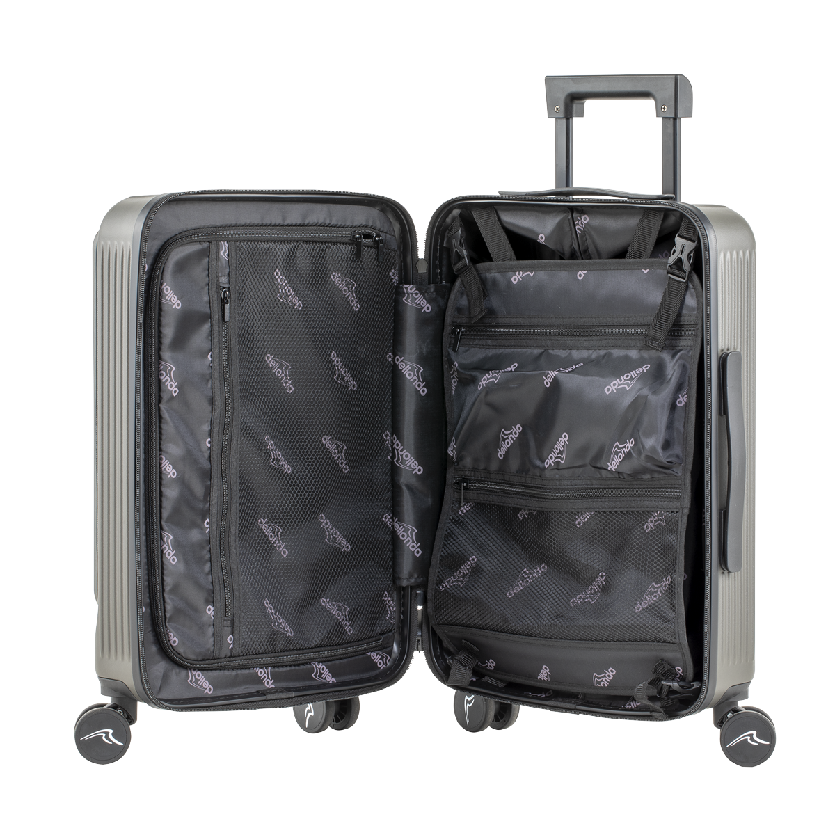 Dellonda DL157 Dellonda Cabin Size Luggage with Laptop Compartments & Dual TSA Lock 20"