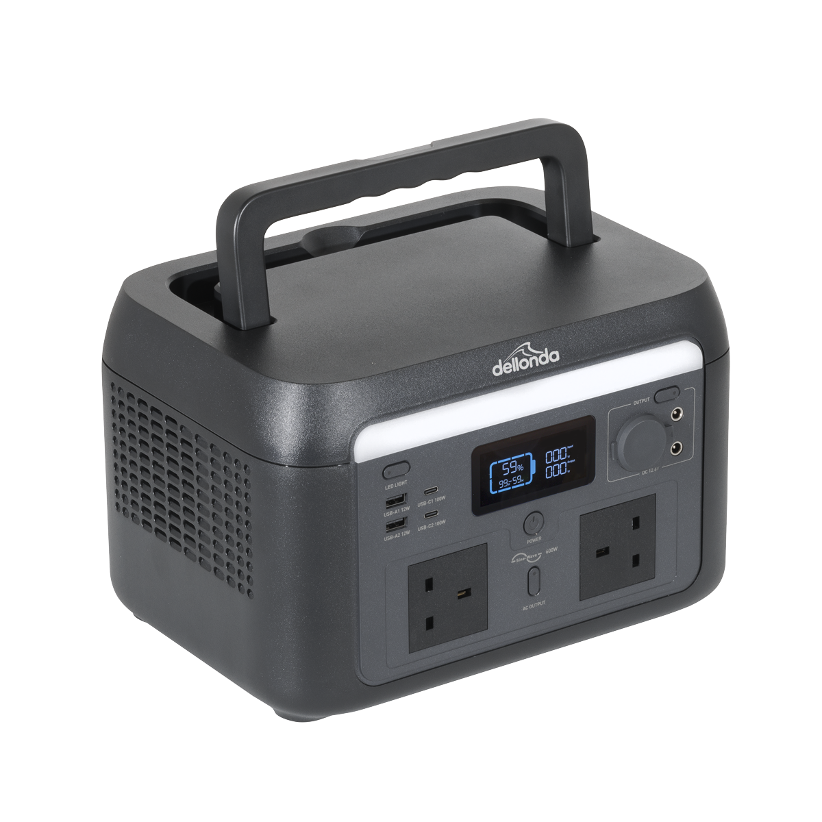Dellonda DL161 Dellonda Portable Power Station 600W