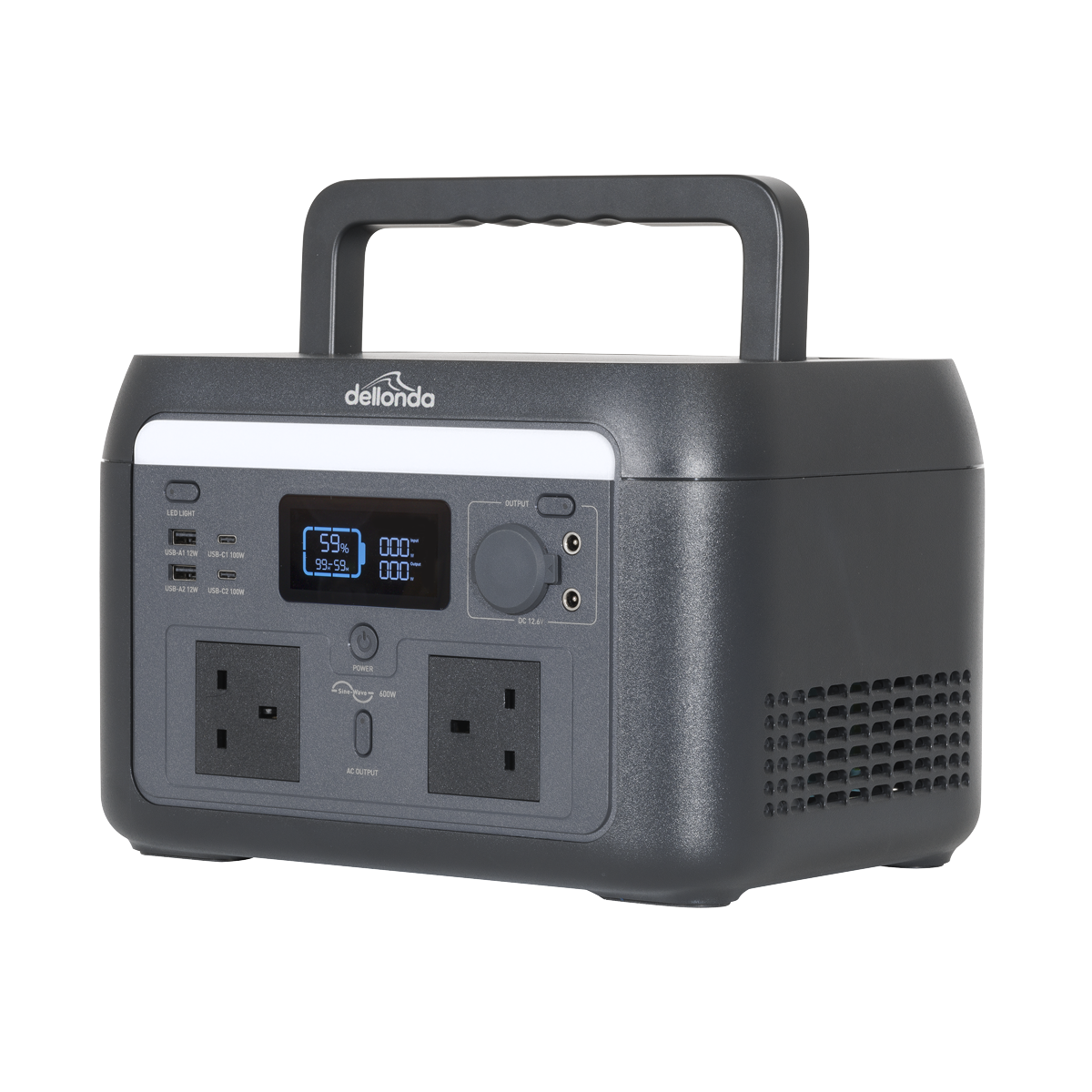 Dellonda DL161 Dellonda Portable Power Station 600W