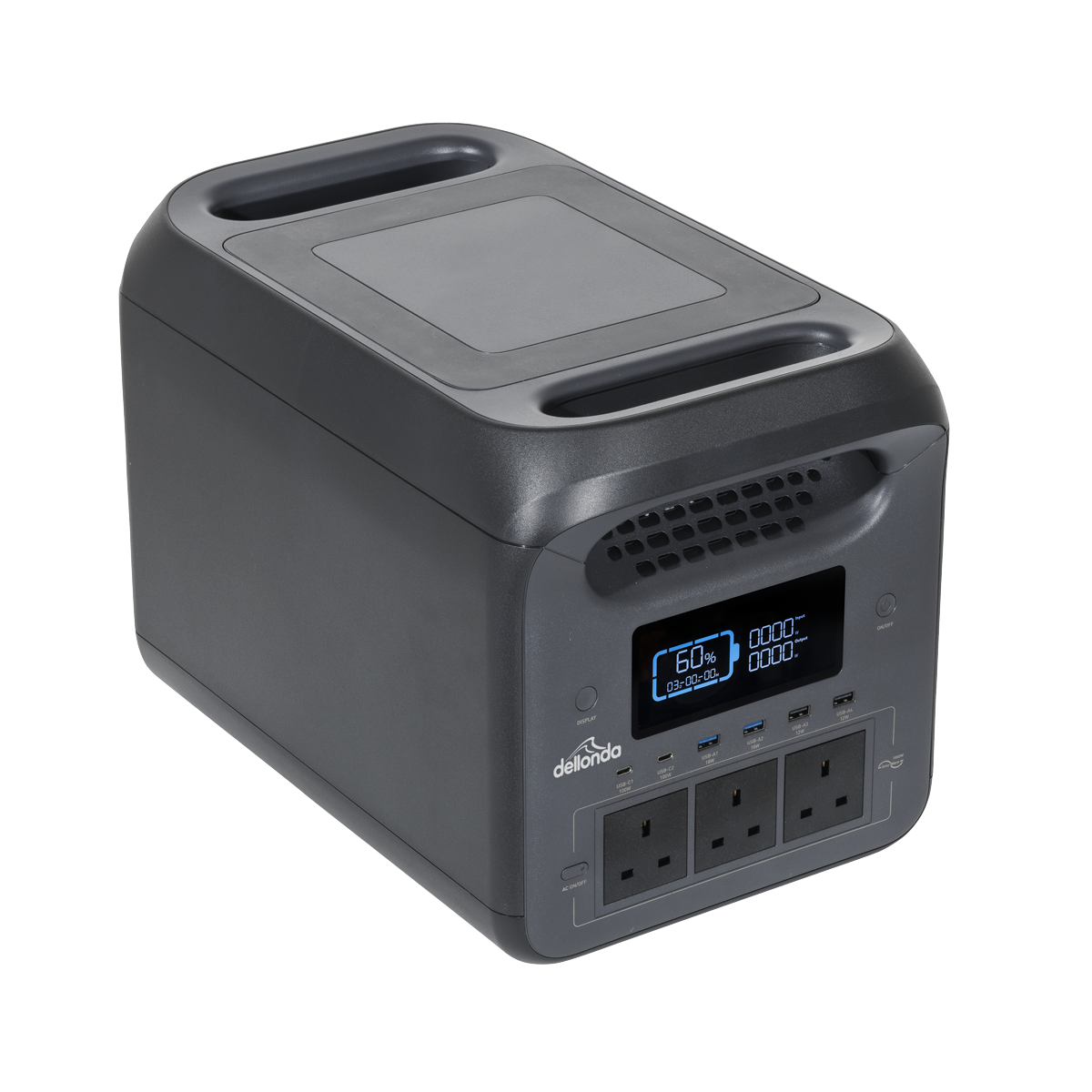 Dellonda DL162 Dellonda Portable Power Station 1800W