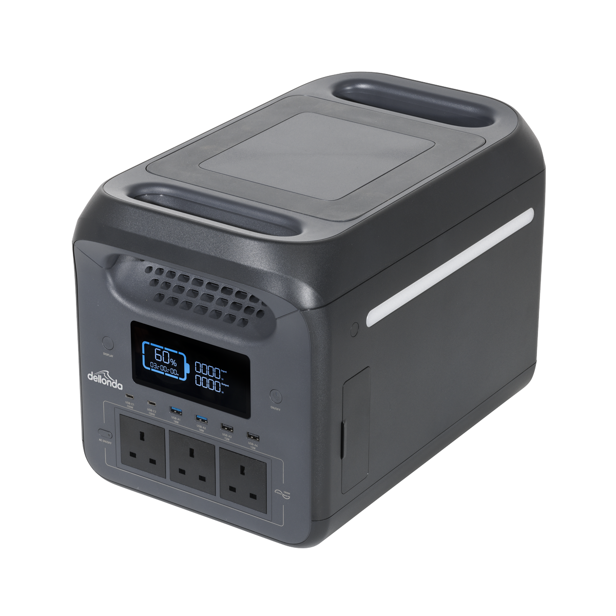 Dellonda DL162 Dellonda Portable Power Station 1800W