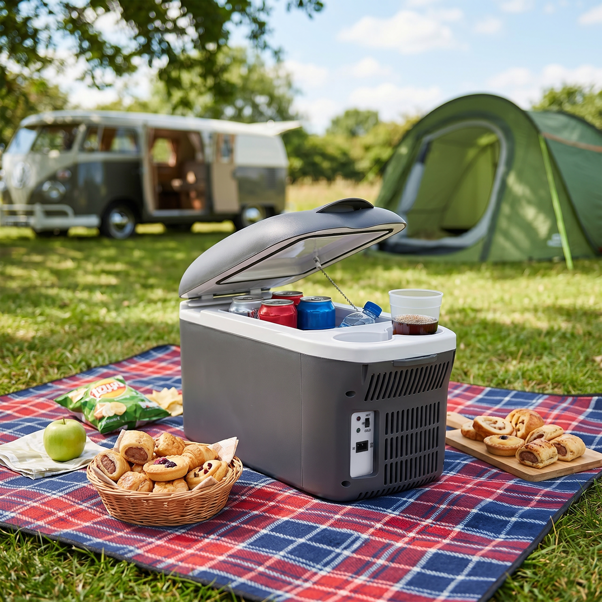 Dellonda DL166 Dellonda 8L Portable Cool Box 12V