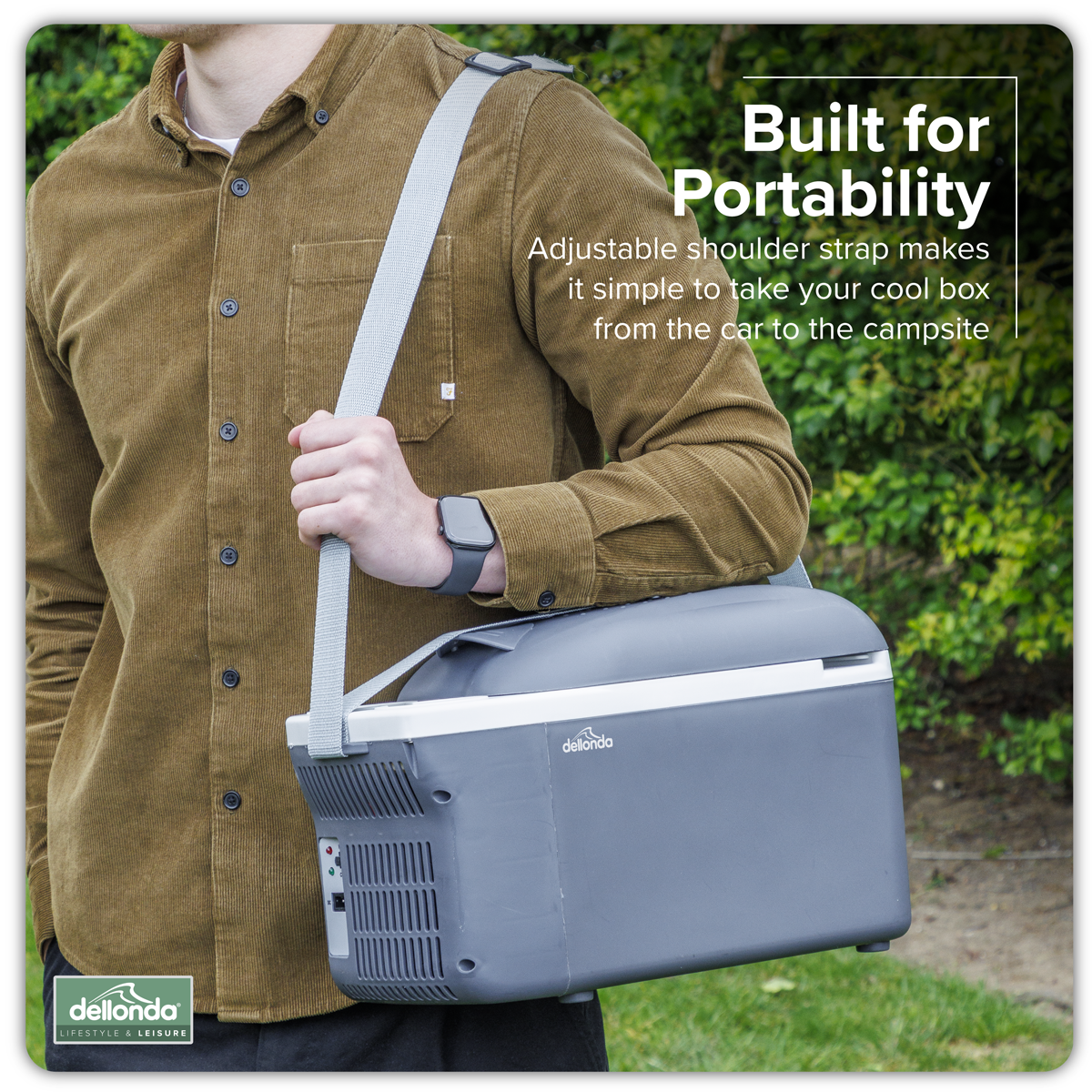 Dellonda DL166 Dellonda 8L Portable Cool Box 12V
