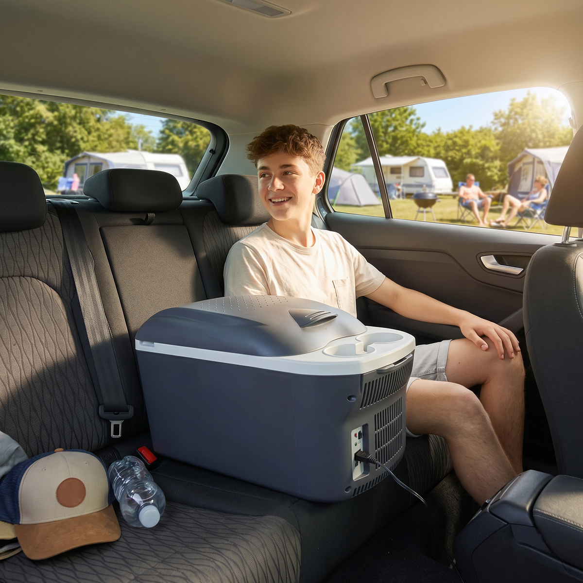 Dellonda DL167 Dellonda 16L Portable Cool Box 12V/230V