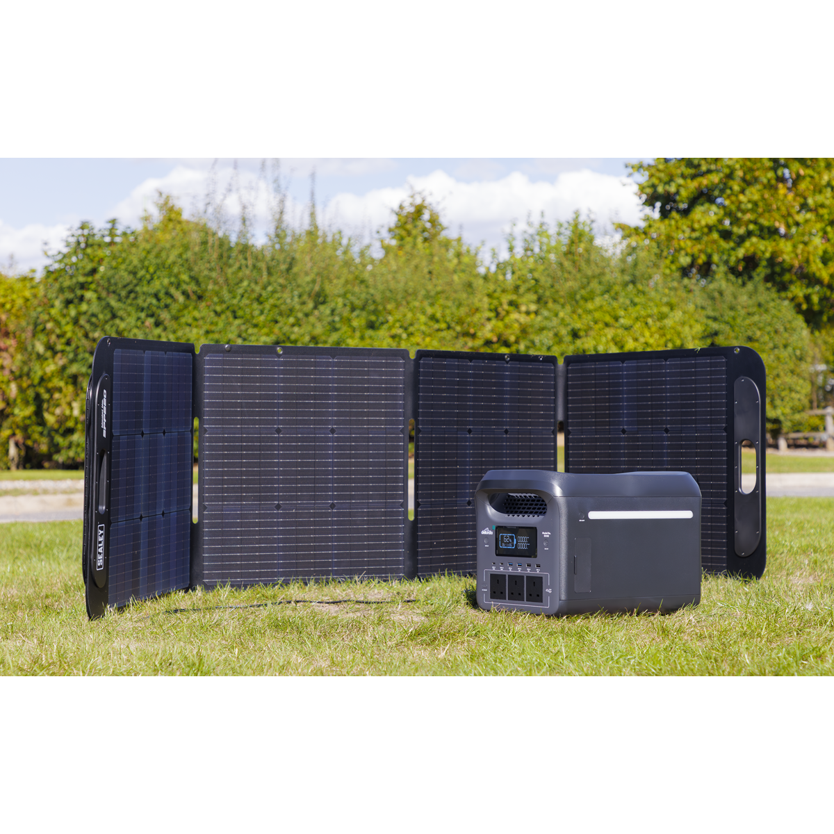 Dellonda DL180 Dellonda Portable Power Station 1800W & ETFE Foldable Solar Panel 220W