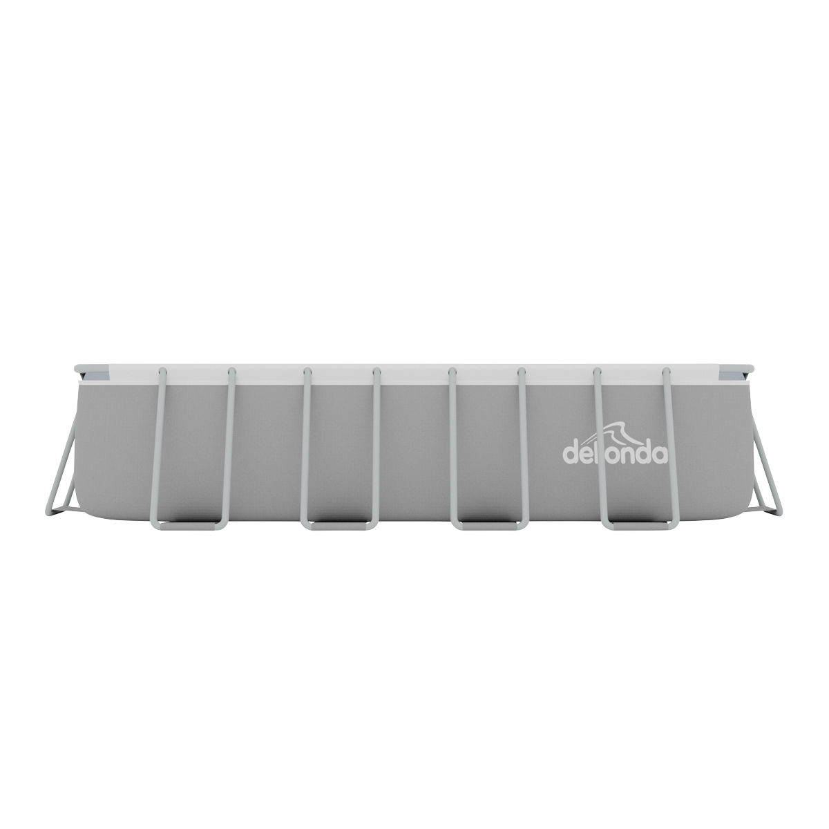 Dellonda DL22 Dellonda Deluxe Steel Frame Swimming Pool with Filter Pump 18ft
