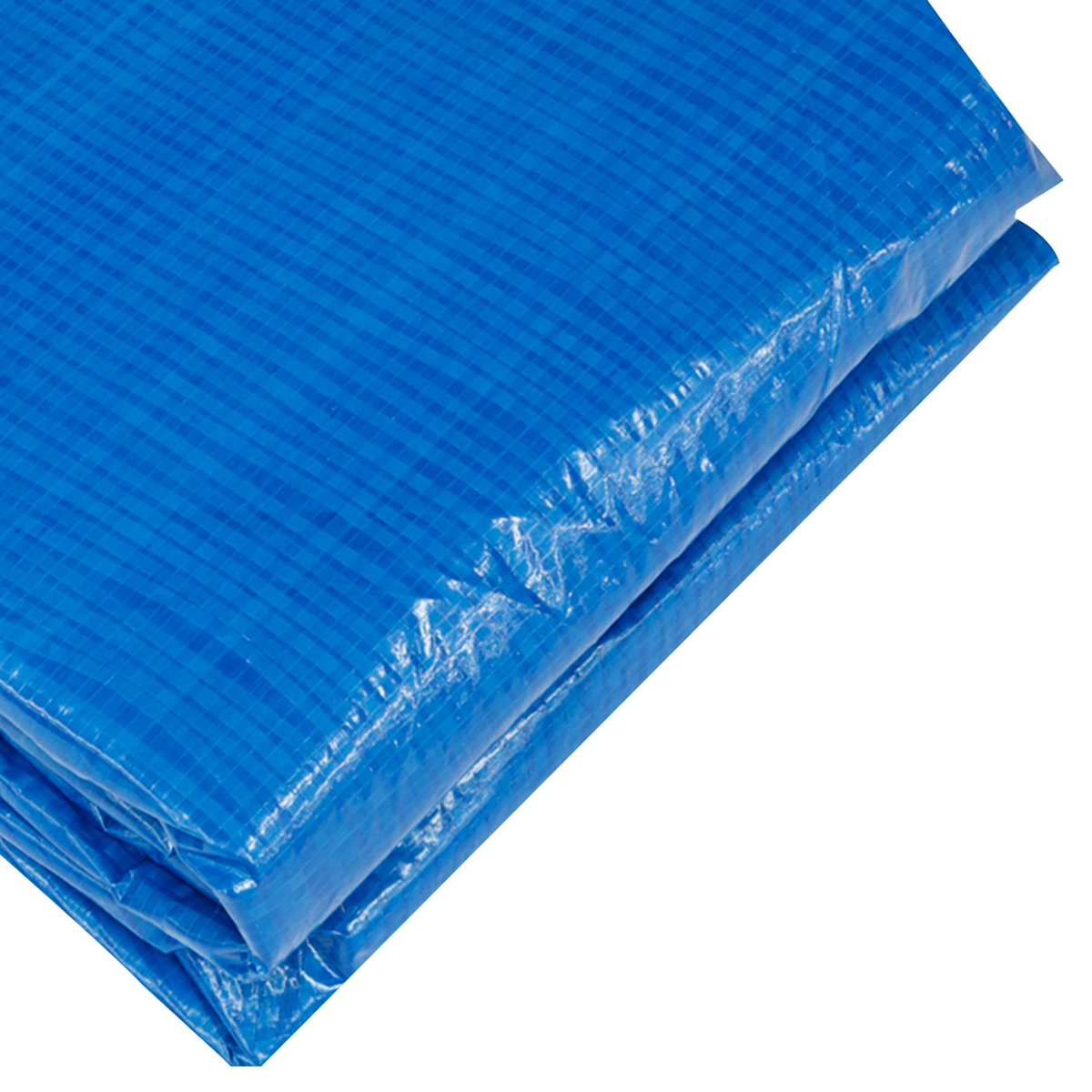 Dellonda DL39 Dellonda Swimming Pool Cover with Rope Ties, 15ft (450cm) Round Pool Replacement Cover