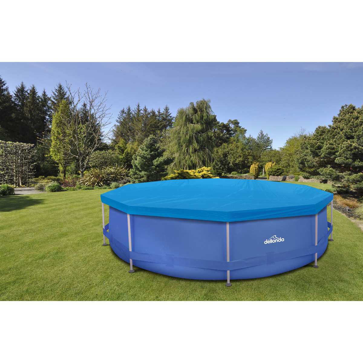 Dellonda DL41 Dellonda Swimming Pool Top Cover with Rope Ties for DL20