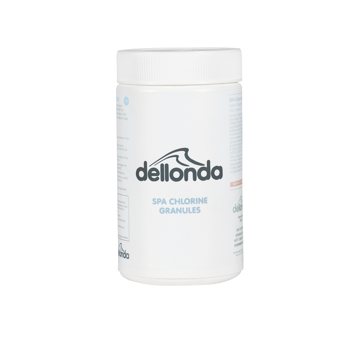Dellonda DL50 Dellonda Chlorine Granules for Hot Tubs/Spas & Swimming Pools 1kg