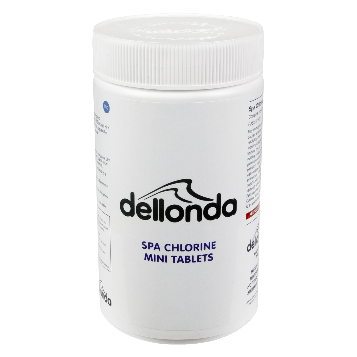 Dellonda DL51 Dellonda Chlorine Mini Tabs for Hot Tubs/Spas & Swimming Pools 1kg