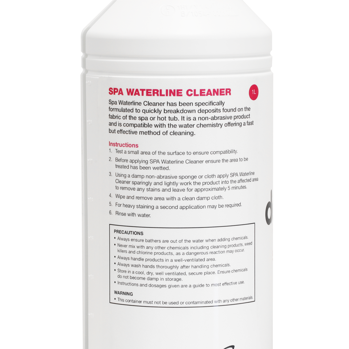 Dellonda DL58 Dellonda Hot Tub/Spa Waterline/Surface Cleaner 1L