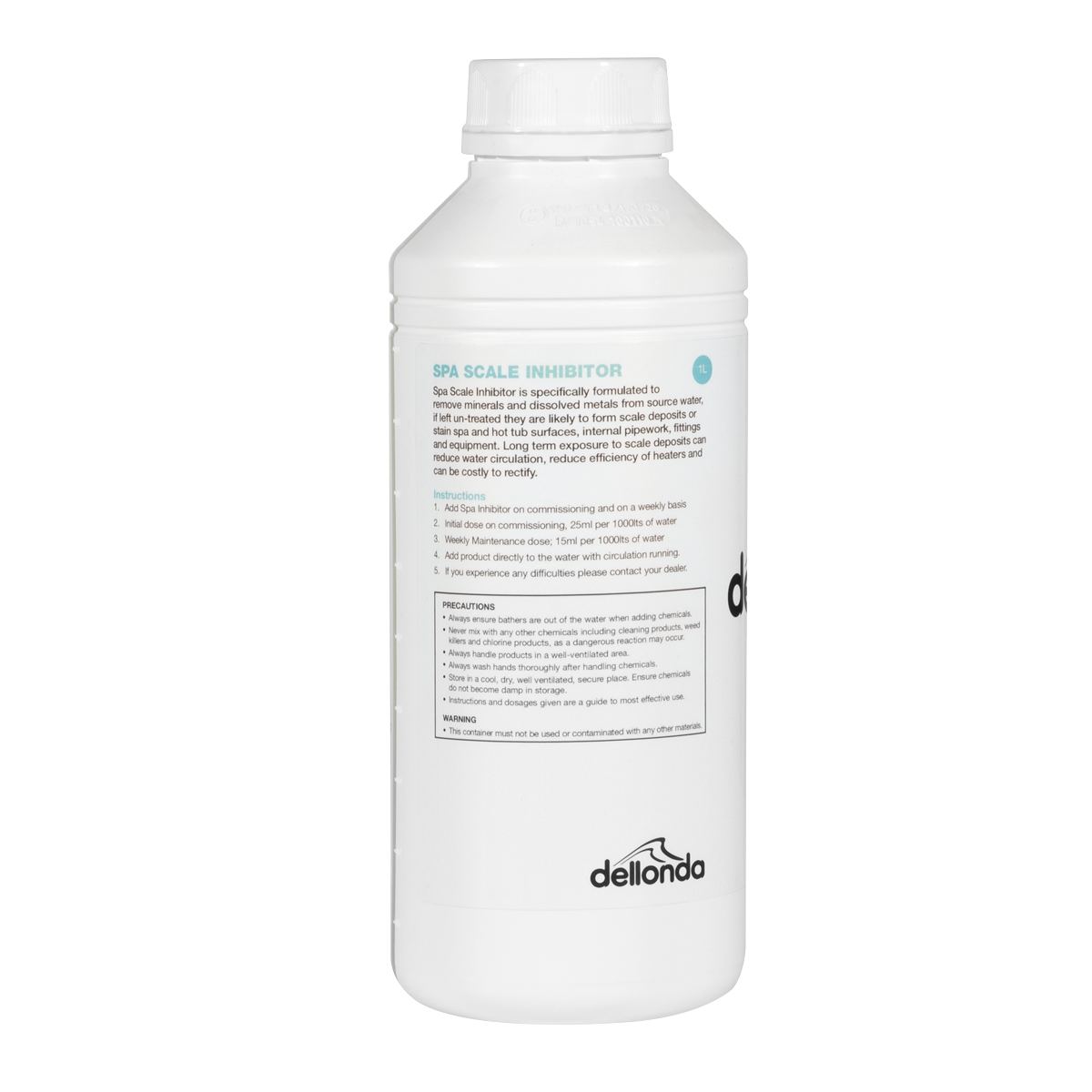 Dellonda DL59 Dellonda Hot Tub/Spa Scale Inhibitor 1L