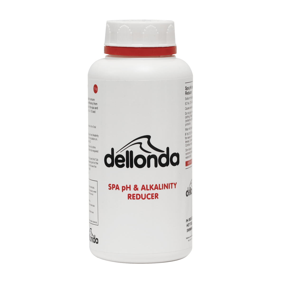 Dellonda DL62 Dellonda Hot Tub/Spa Starter Kit - Chlorine, pH Increaser, Dry Acid, Foam Down & Test Strips