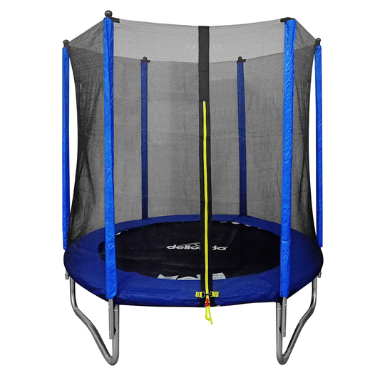Dellonda DL66 Dellonda Heavy-Duty Outdoor Trampoline with Safety Enclosure Net 6ft