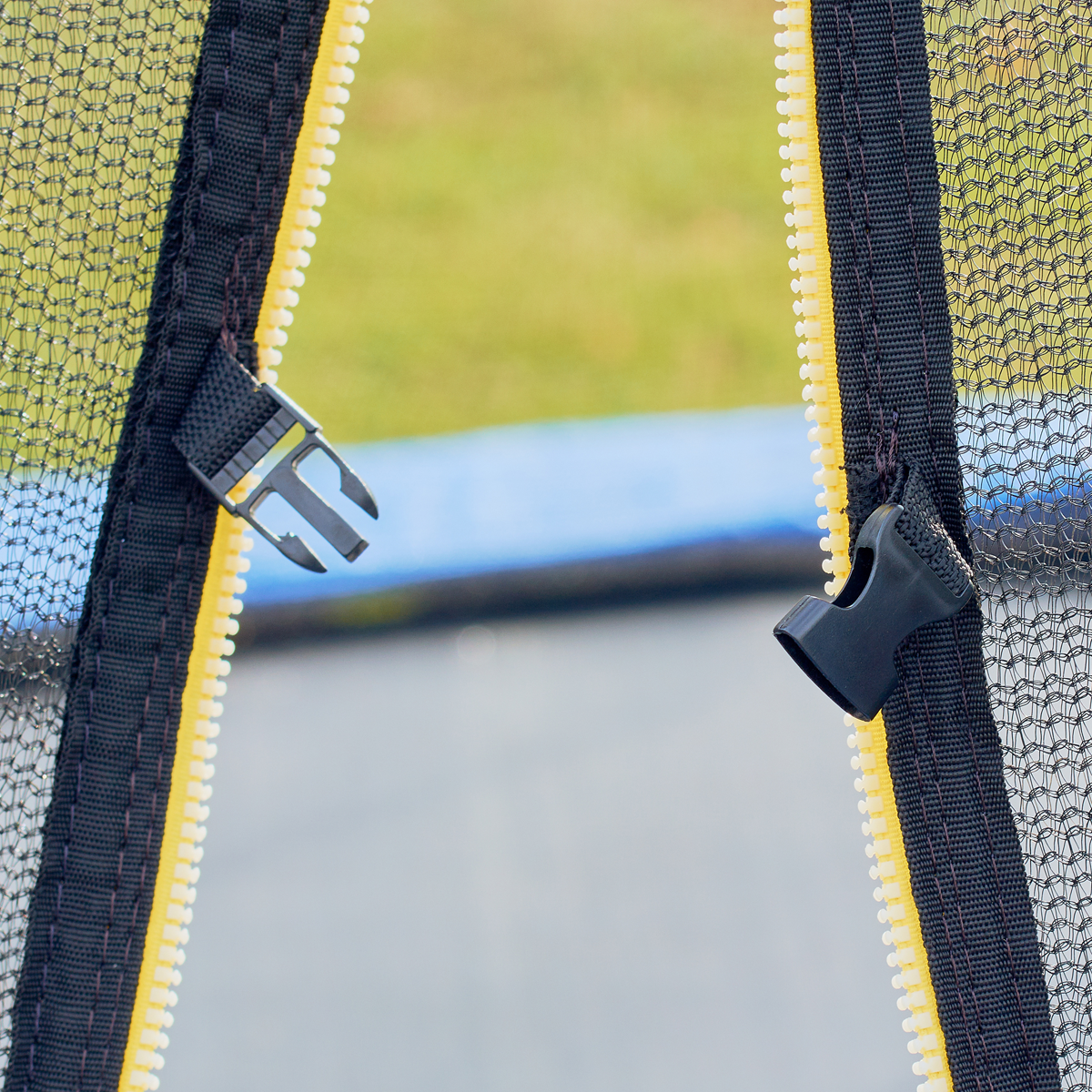 Dellonda DL67 Dellonda Heavy-Duty Outdoor Trampoline with Safety Enclosure Net 8ft