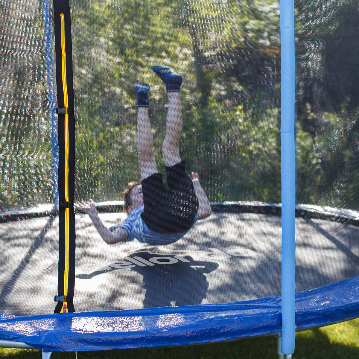 Dellonda DL68 Dellonda Heavy-Duty Outdoor Trampoline with Safety Enclosure Net 10ft