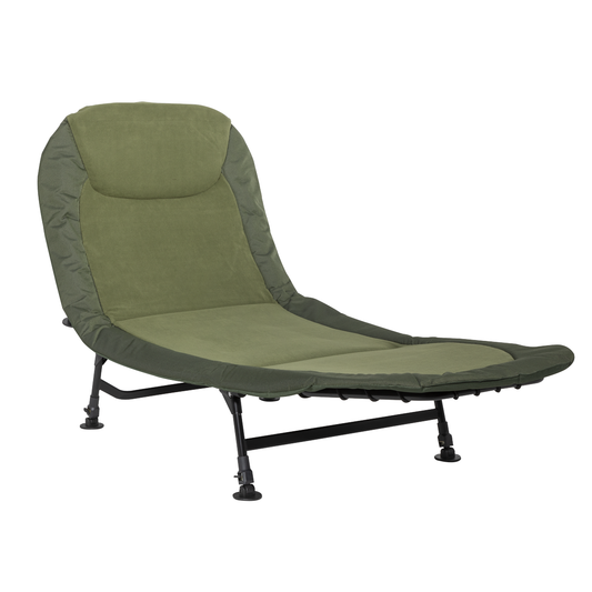 Dellonda DL77 Dellonda Adjustable Bedchair with Fleece Mattress & Pillow