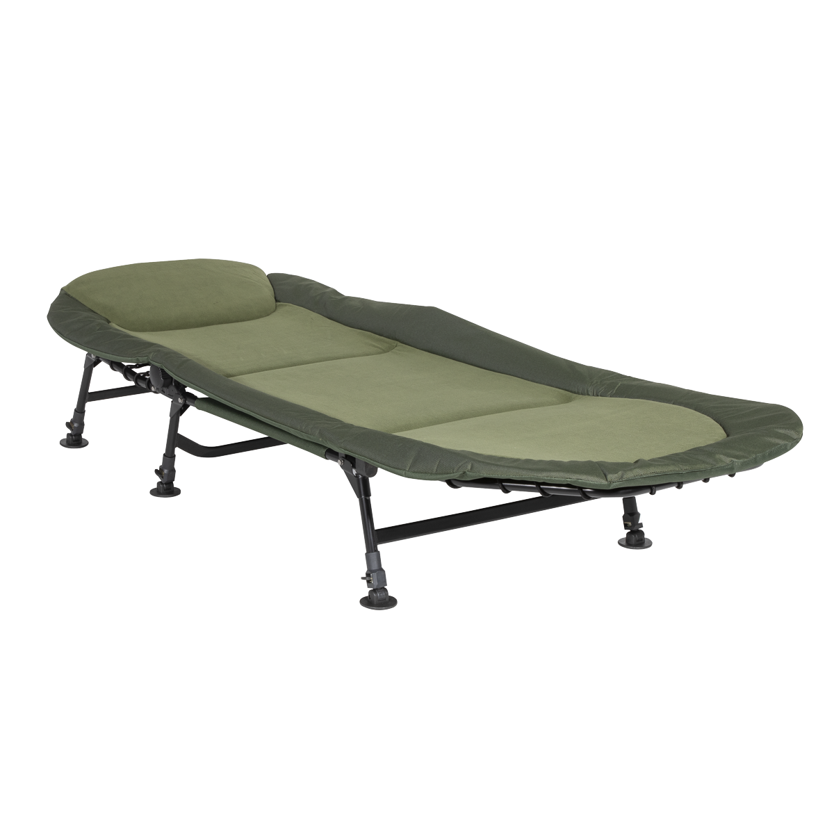 Dellonda DL77 Dellonda Adjustable Bedchair with Fleece Mattress & Pillow
