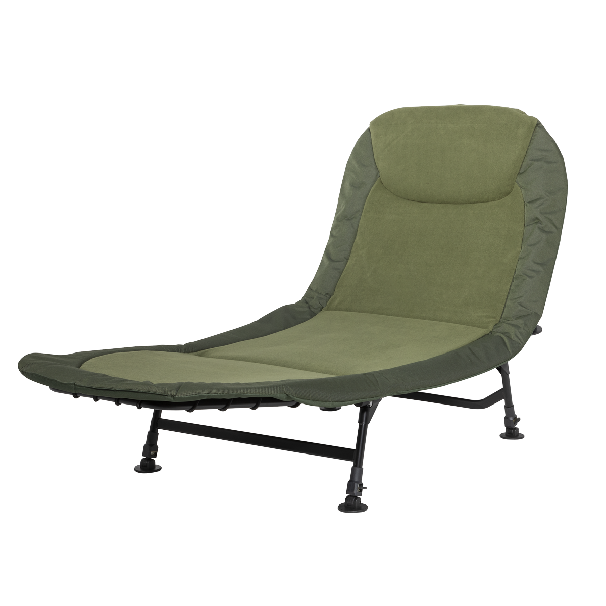 Dellonda DL77 Dellonda Adjustable Bedchair with Fleece Mattress & Pillow