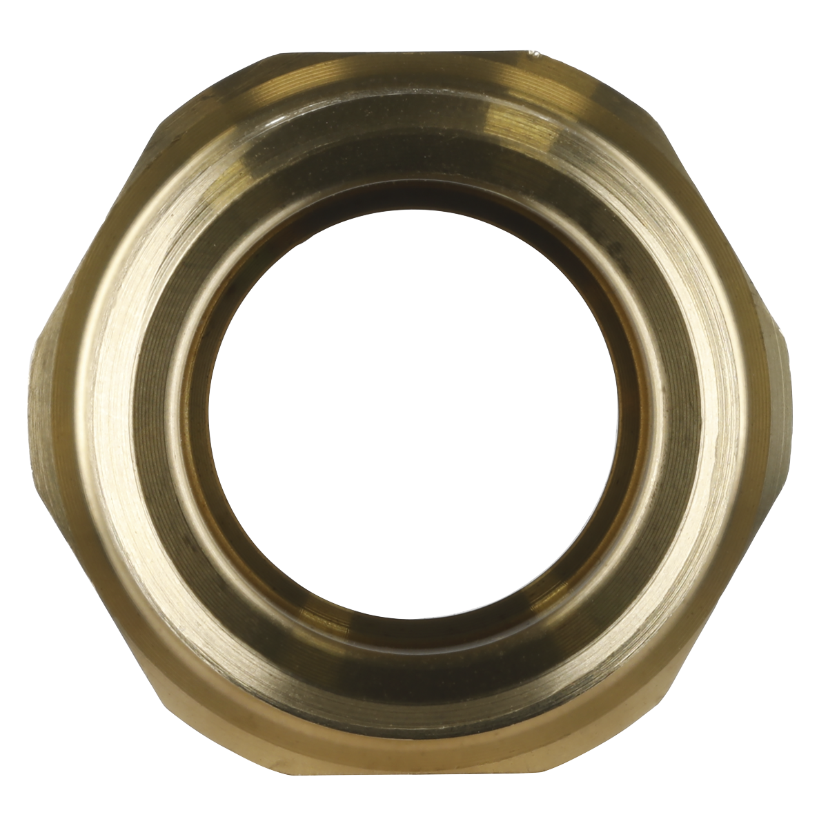 John Guest CAS15BSA John Guest® Brass Straight Adaptor 15mm x 1/2"BSPT
