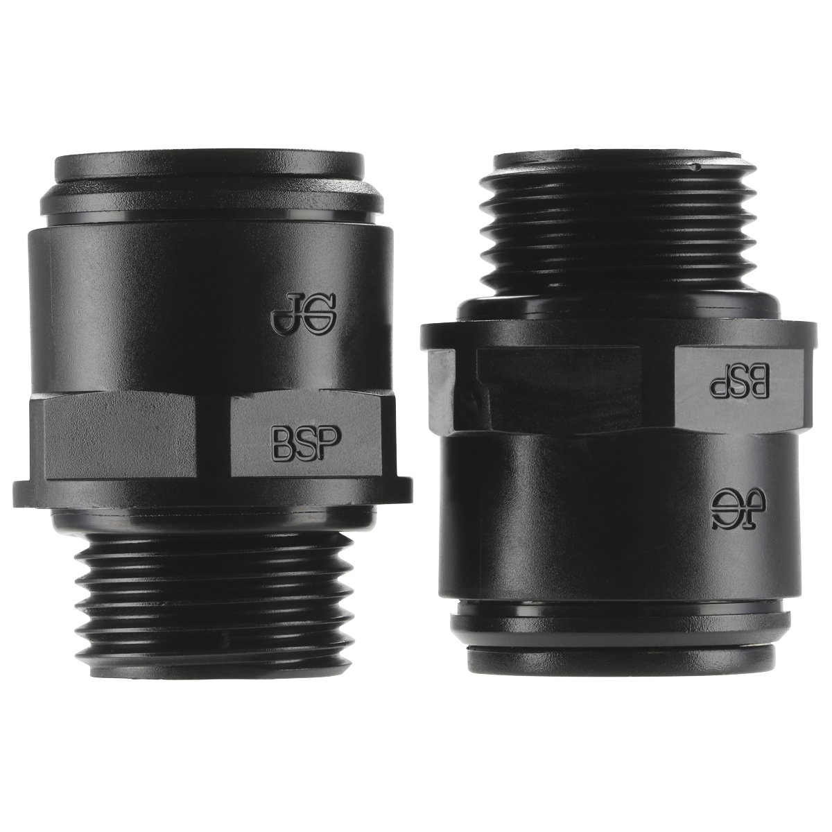 John Guest CAS15SA John Guest® Straight Adaptor 15mm x 1/2"BSP - Pack of 2