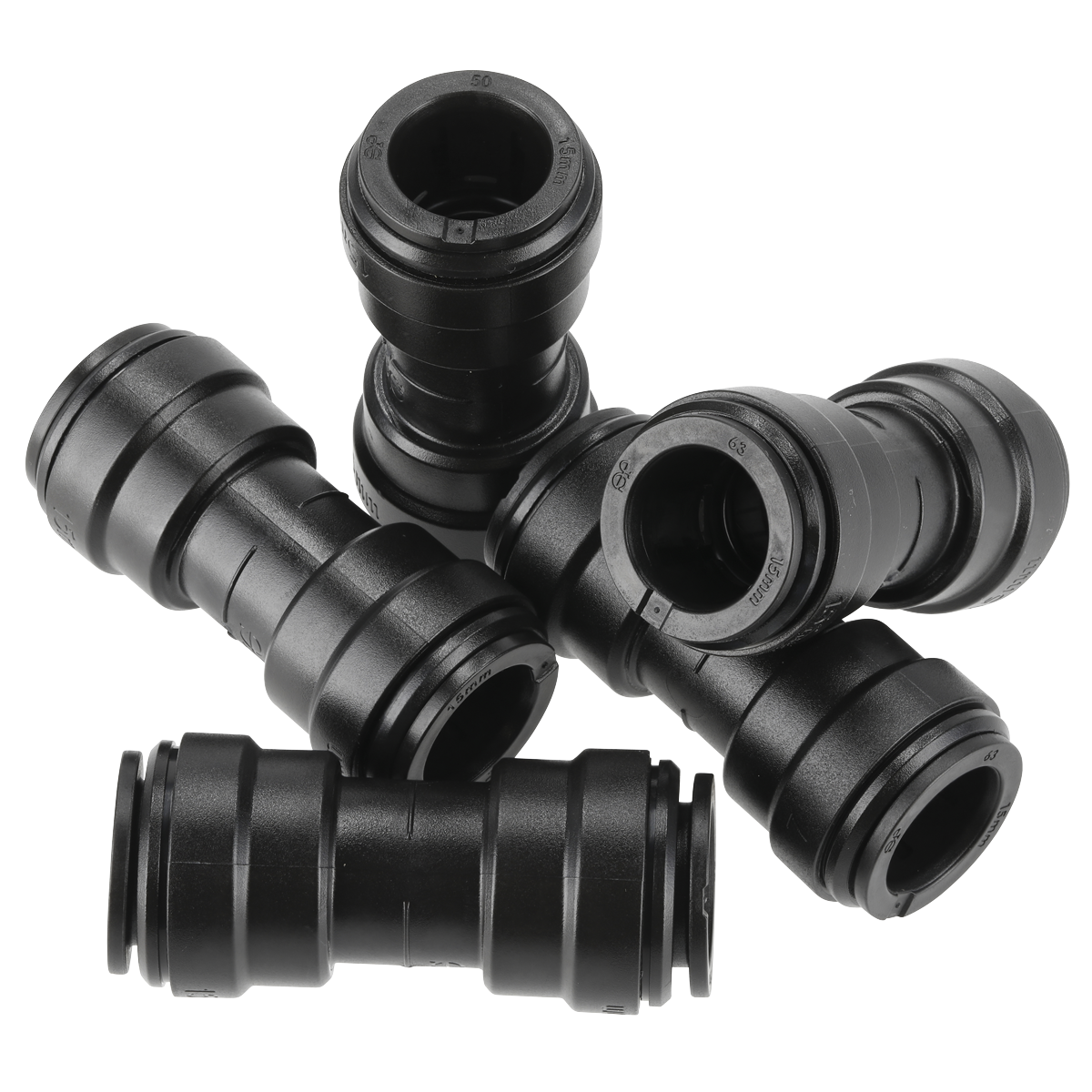 John Guest CAS15SC John Guest® Straight Connector 15mm - Pack of 5