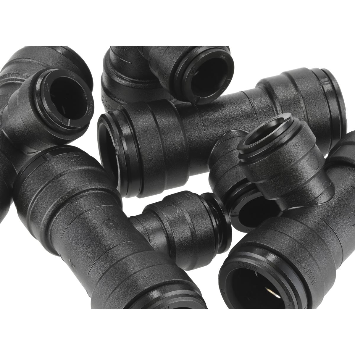 John Guest CAS2215T John Guest® Reducing Tee 22-15mm - Pack of 5