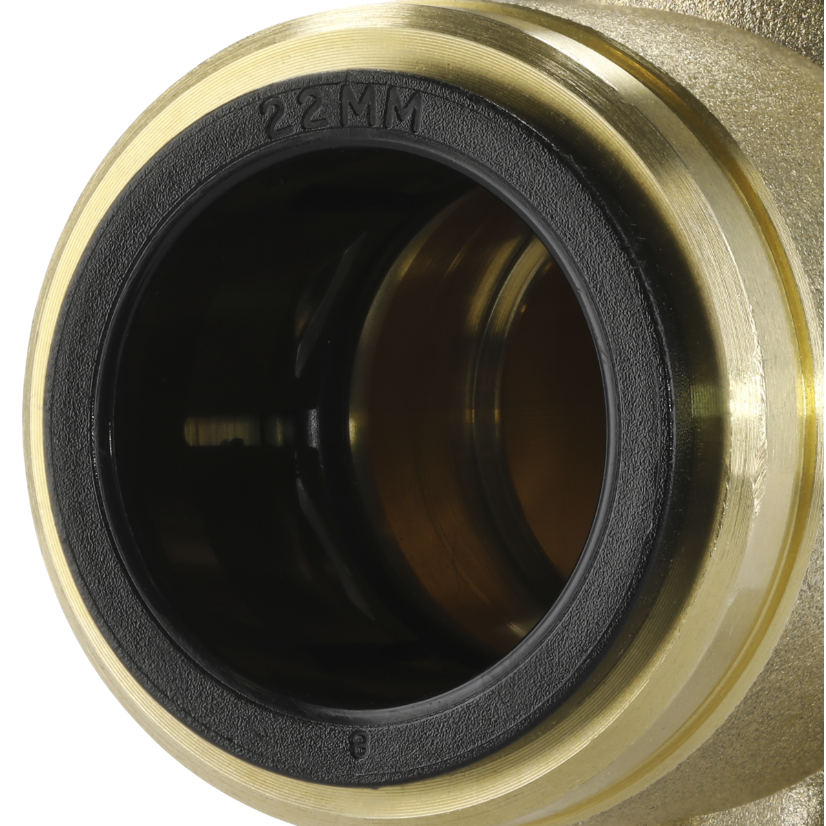 John Guest CAS22BWE John Guest® Brass Wingback Elbow 22mm x 3/4"BSP