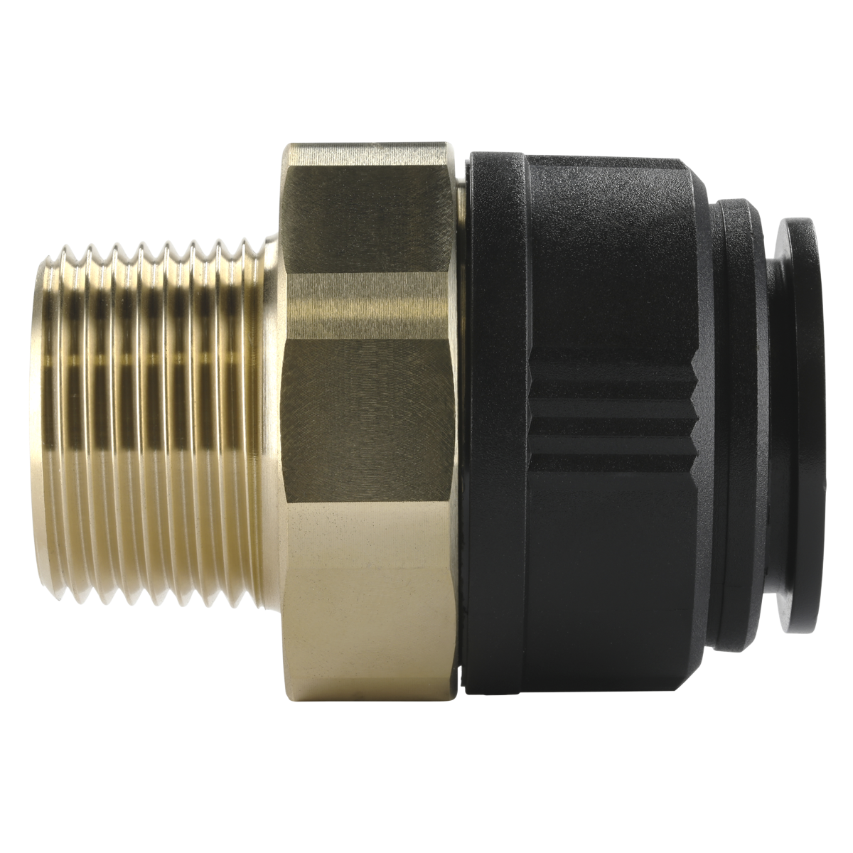 John Guest CAS28BSA John Guest® Brass Straight Adaptor 28mm x 1"BSPT