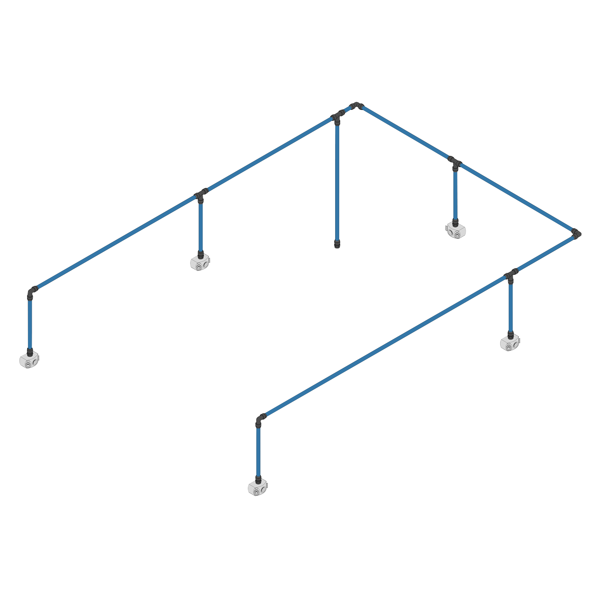John Guest CASKIT5 John Guest® 36m 5-Drop Air Supply System Kit