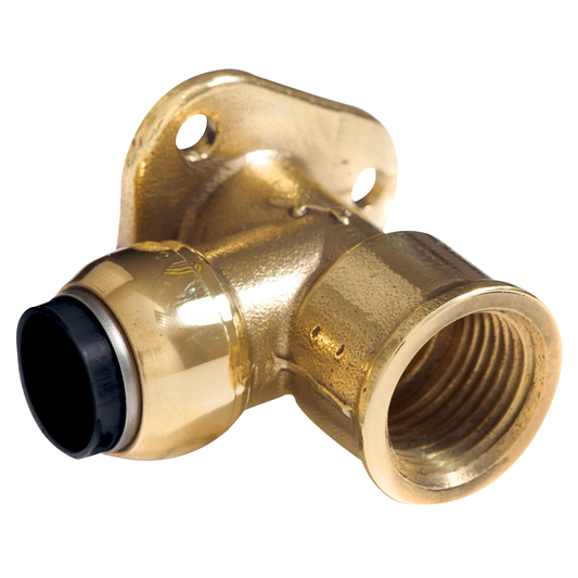 John Guest SBA15BWE SharkBite® Brass Wingback Elbow 15mm x 1/2"BSP