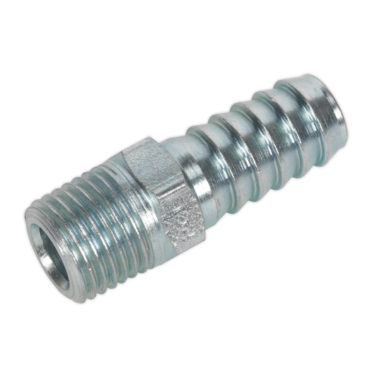 PCL AC09 PCL Screwed Tailpiece Male 1/4"BSPT - 3/8" Hose - Pack of 5
