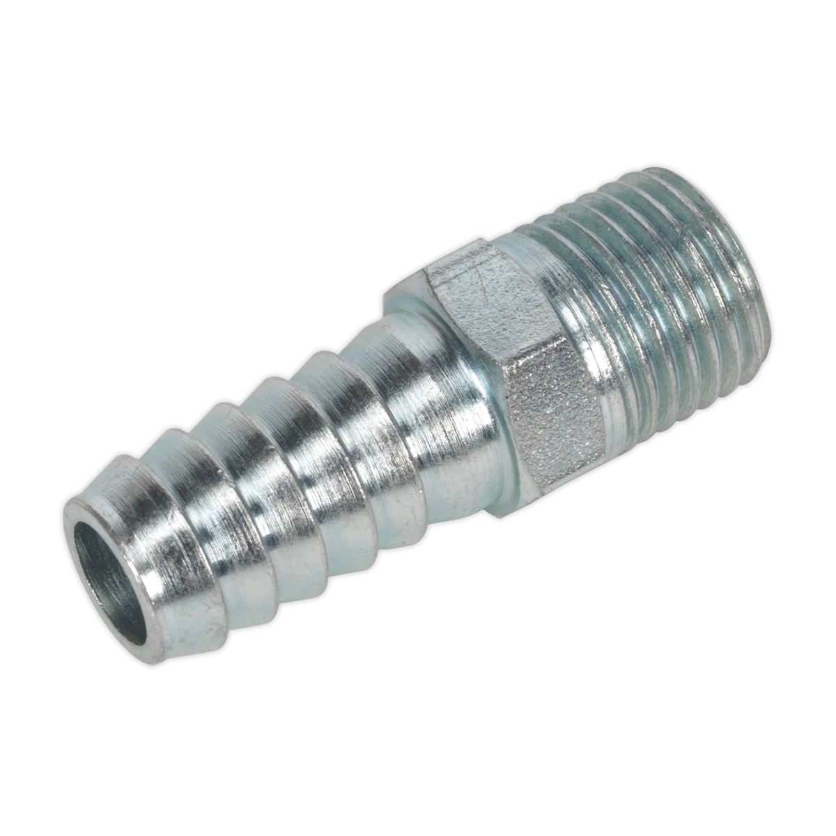 PCL AC09 PCL Screwed Tailpiece Male 1/4"BSPT - 3/8" Hose - Pack of 5