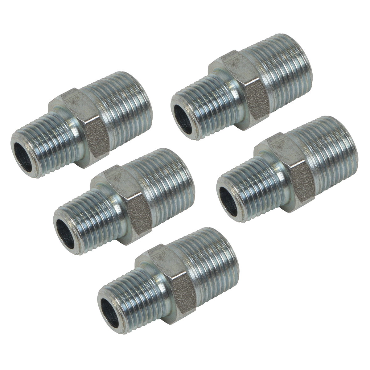 PCL AC100 PCL Reducing Union 3/8"BSPT to 1/4"BSPT - Pack of 5