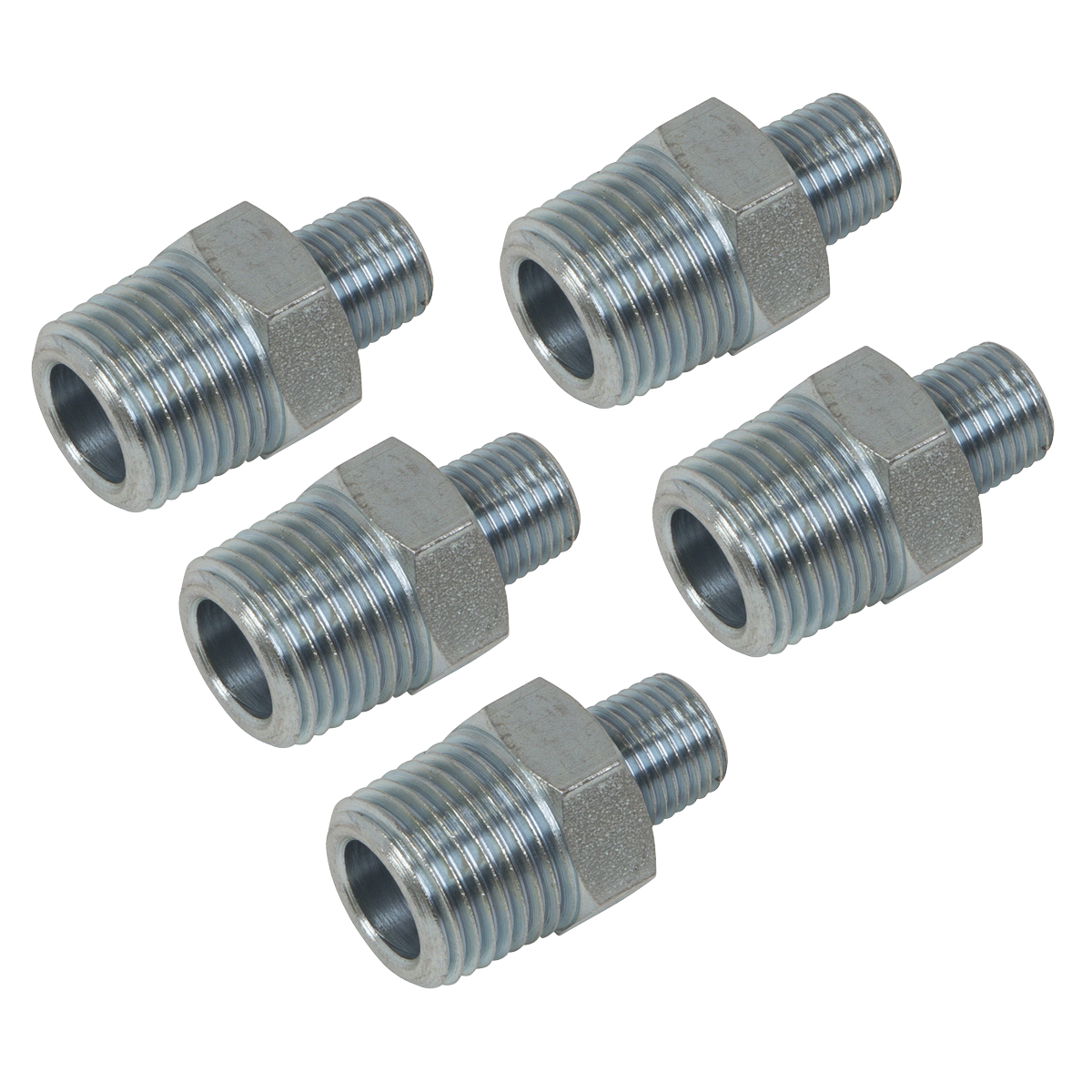 PCL AC101 PCL Reducing Union 1/2"BSPT to 1/4"BSPT - Pack of 5