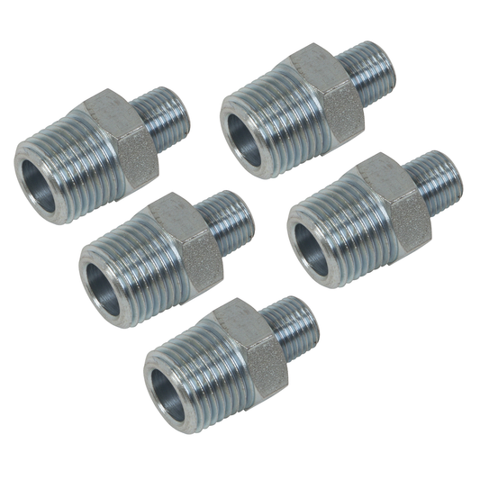 PCL AC101 PCL Reducing Union 1/2"BSPT to 1/4"BSPT - Pack of 5