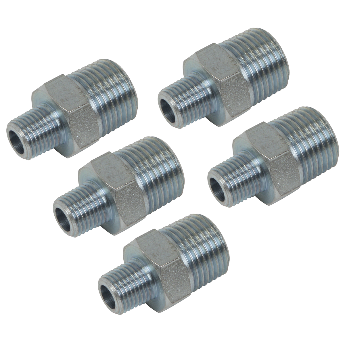 PCL AC101 PCL Reducing Union 1/2"BSPT to 1/4"BSPT - Pack of 5