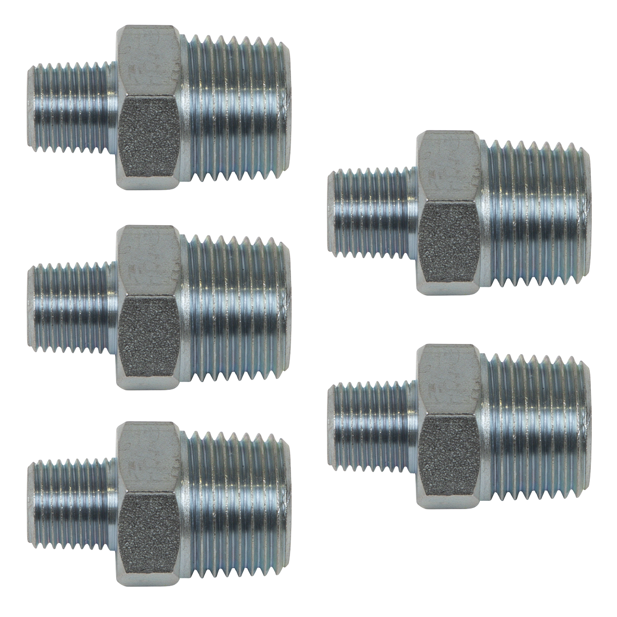 PCL AC101 PCL Reducing Union 1/2"BSPT to 1/4"BSPT - Pack of 5
