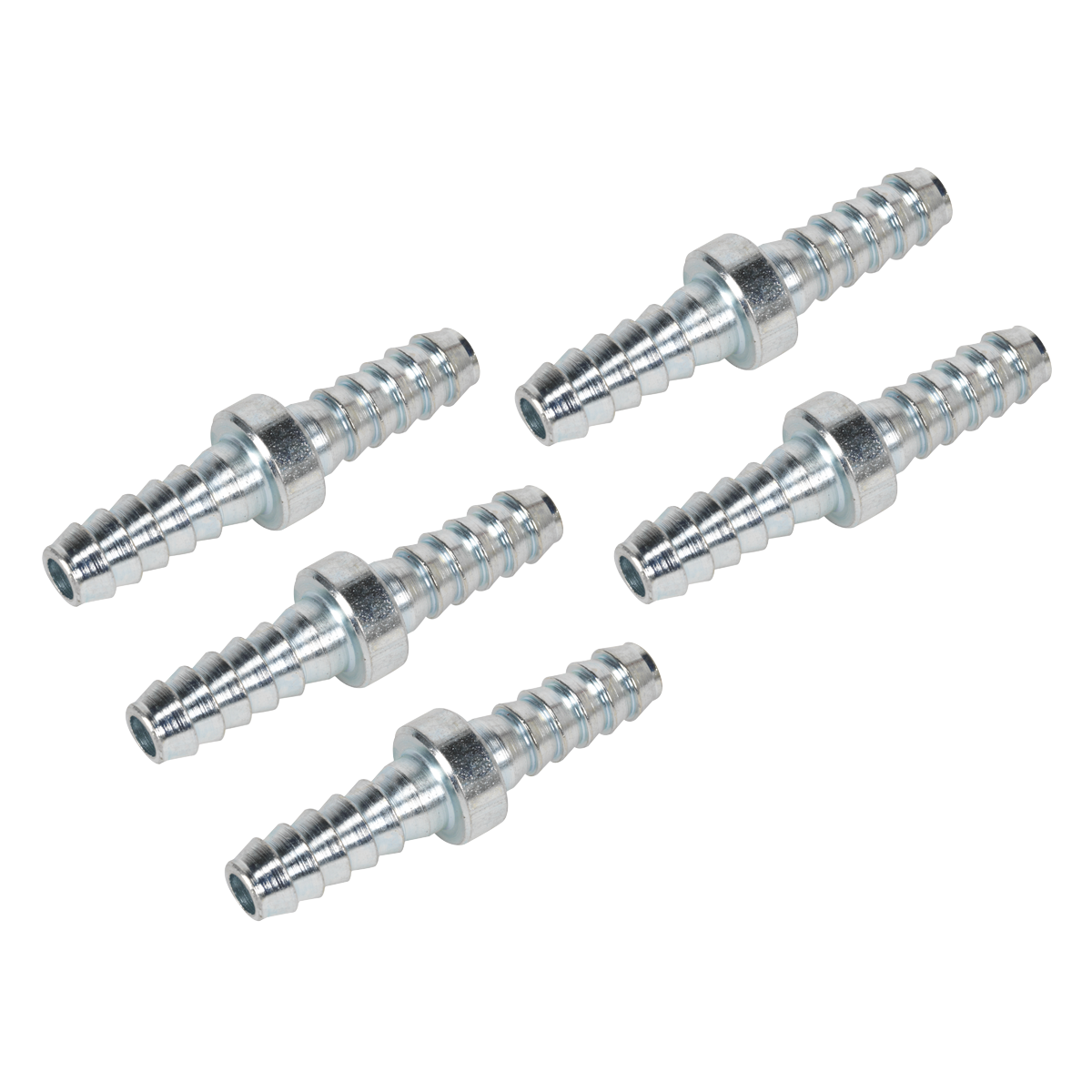 PCL AC10 PCL Double End Hose Connector 1/4" Hose - Pack of 5