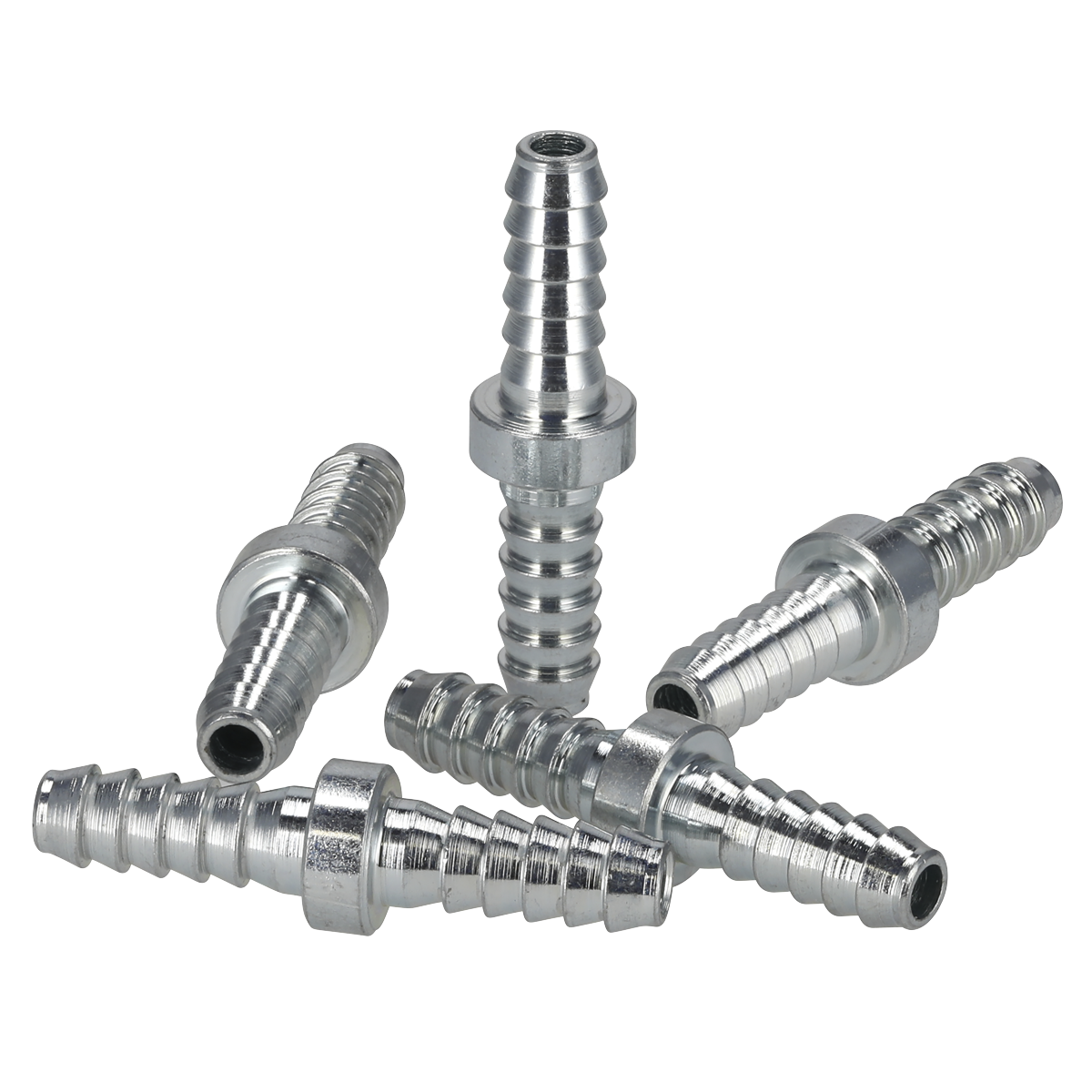 PCL AC10 PCL Double End Hose Connector 1/4" Hose - Pack of 5